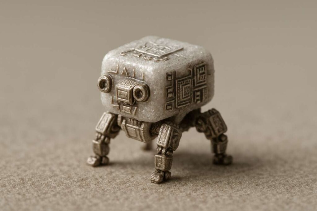 Scientists create robots smaller than a grain of salt that can think