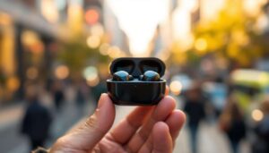Say goodbye to AirPods, these are the stylish new earphones everyone is wearing now – and the sound quality is pristine