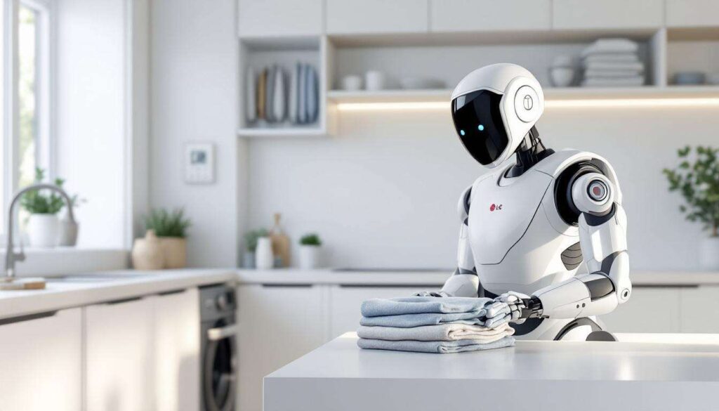 Goodbye Folding Laundry - LG's New Robot Can Help You In Your Daily Life